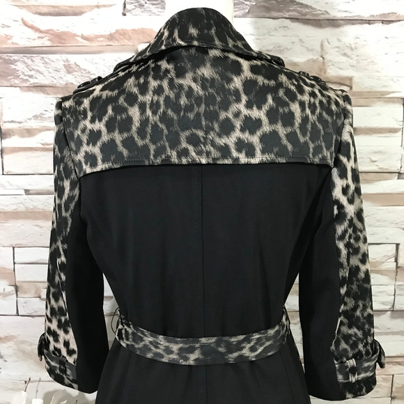 Ports Trench Coat Dress Sz 8 (Z26) - Picture 5 of 8